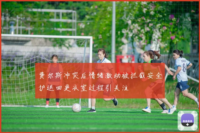 费尔斯冲突后情绪激动被拦截安全护送回更衣室过程引关注